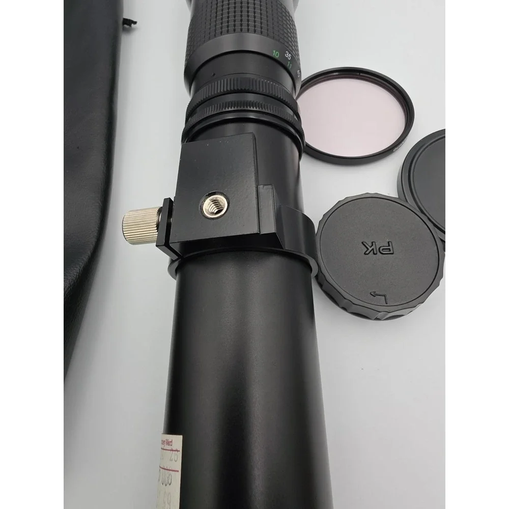 Five Star 500mm f/8 Camera Lens Japan Screw Mount with Case and Filter